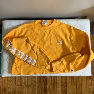 SoulCycle x Champion Cropped Sweatshirt - Sz S